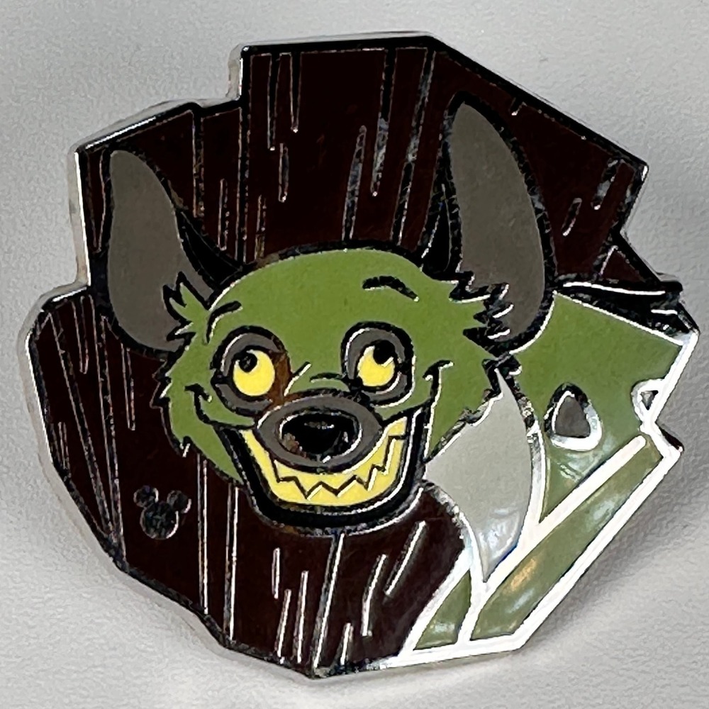 Ed Hyena Disney Hidden Mickey Pin 5/5 2014 Lion King‎ Green Enamel Metal Trading